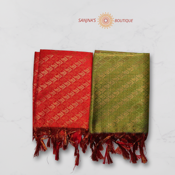 SILK SHAWL SET 4