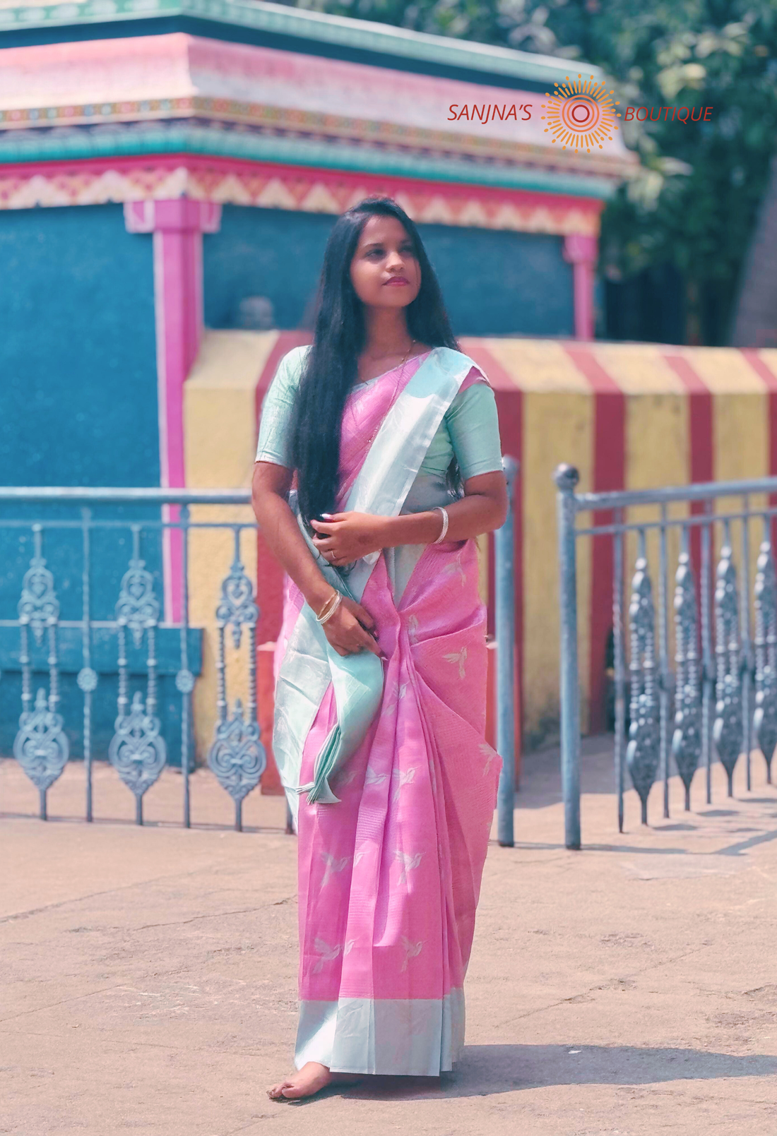 Premium Baby rose with sea green Couple Combo Pack