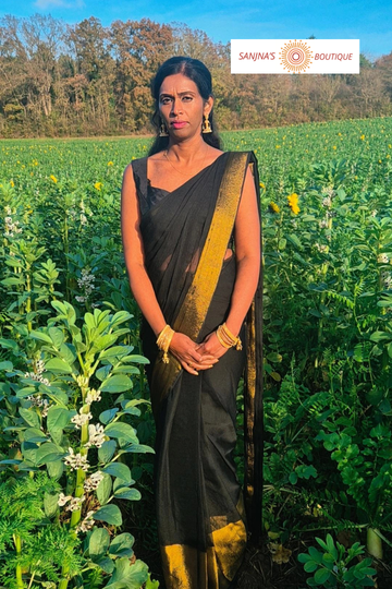 Ready-to-Wear BlackSilk Saree