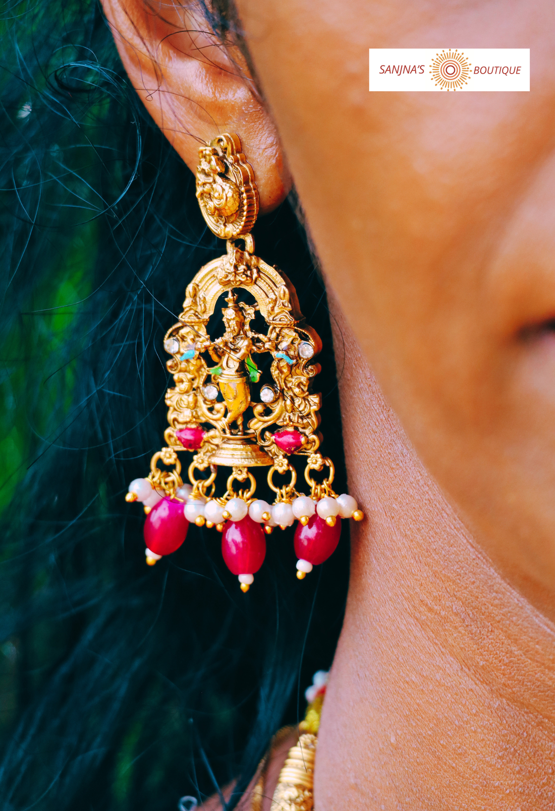 Krishna Parure  jewelry set