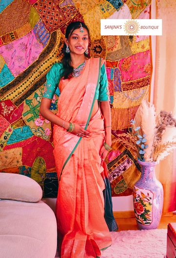 Pavazhamalli  Ready-to-Wear Silk Saree
