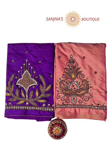 Aari Work Blouse Combo
