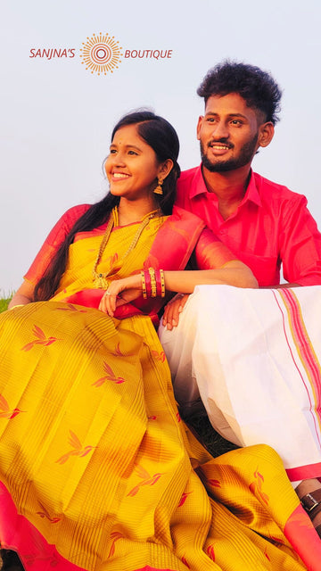 Premium Gold with Red Couple Combo Pack