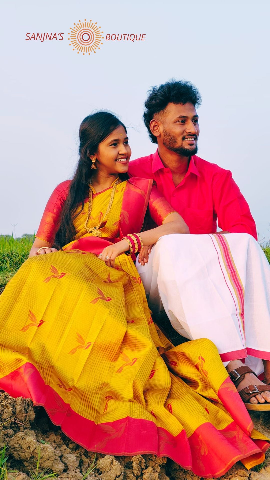 Premium Gold with Red Couple Combo Pack