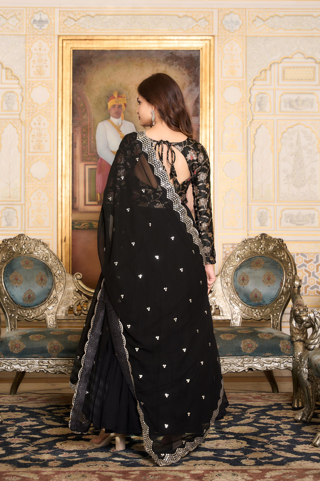 New Long Gown & Dupatta