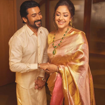 1-Minute Ready-to-Wear Jodika-Inspired Silk Saree
