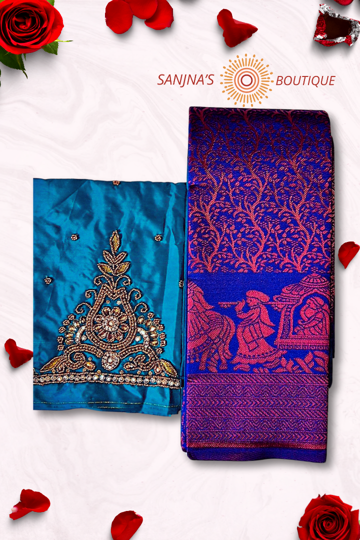 Soft Silk Saree with Gift Combo offer