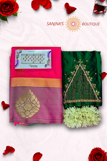 Soft Silk Saree with Gift Combo offer