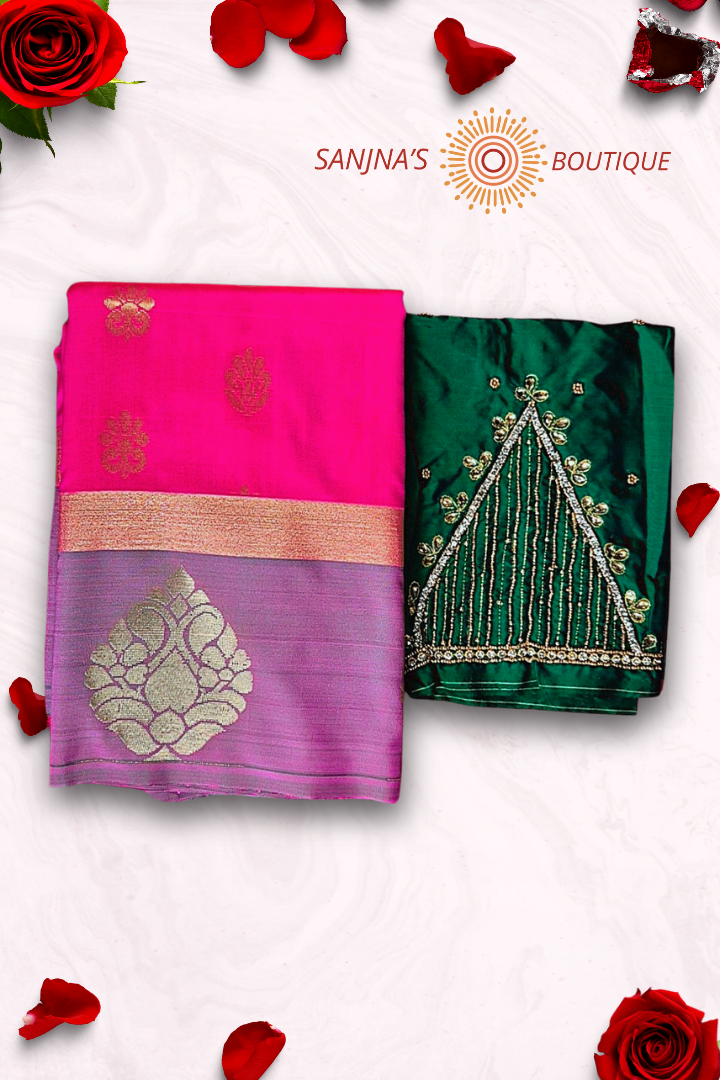 Soft Silk Saree with Gift Combo offer