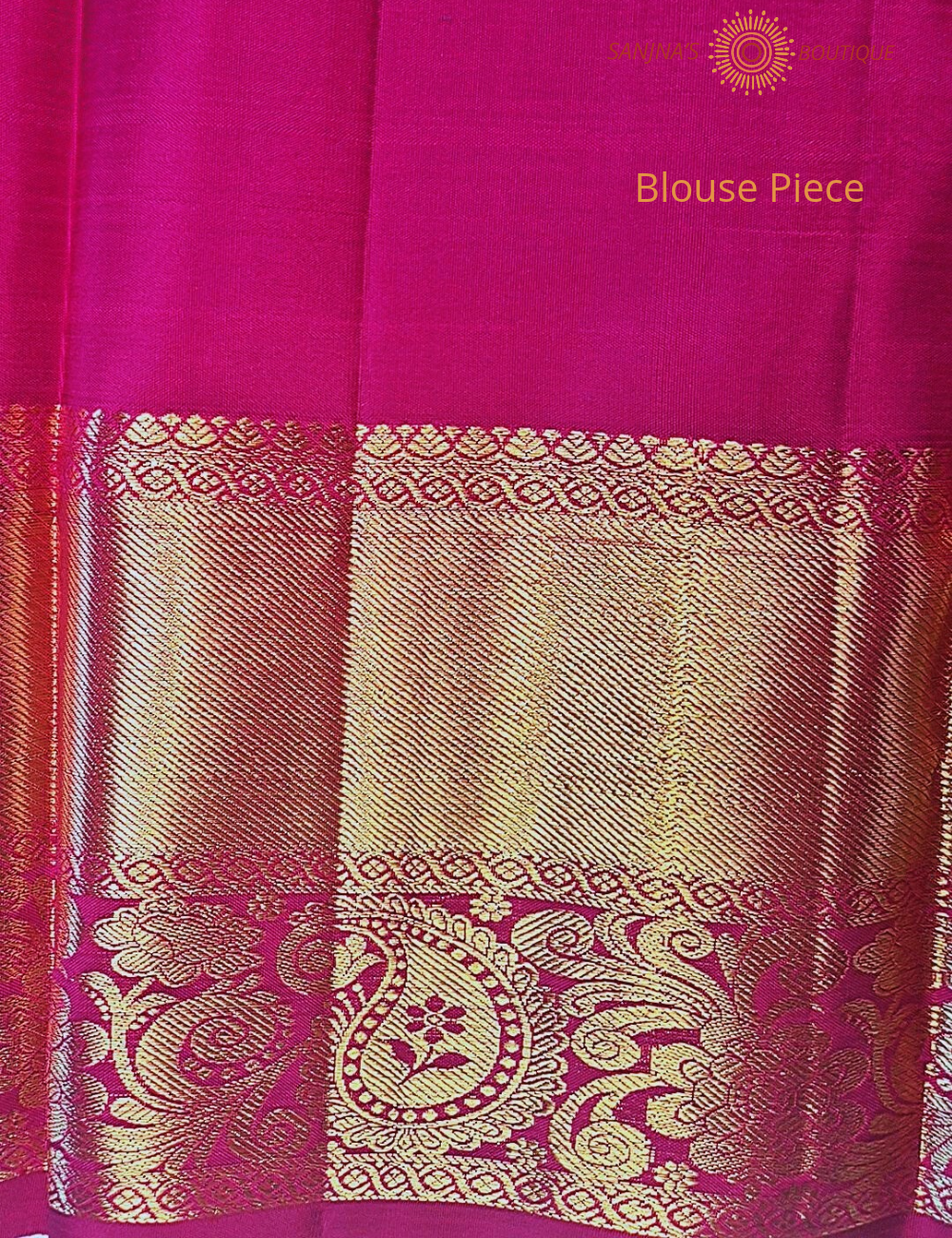 Purple Pure Kanchipuram Handloom Bridal Silk Saree