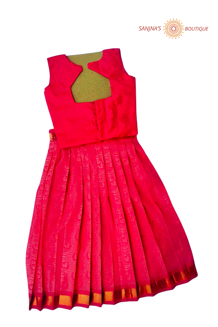 Rani Pink Pavadai Sattai